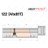 Цилиндр ABLOY PROTEC-2 122 мм (41x81T), с тумблером