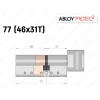 Цилиндр ABLOY PROTEC-2 77 мм (46x31T), с тумблером