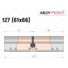 Цилиндр ABLOY PROTEC-2 127 мм (61x66), ключ-ключ