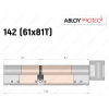 Циліндр ABLOY PROTEC-2 142 мм (61x81T), з тумблером