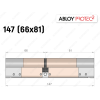 Циліндр ABLOY PROTEC-2 147 мм (66x81), ключ-ключ