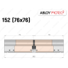 Цилиндр ABLOY PROTEC-2 152 мм (76x76), ключ-ключ