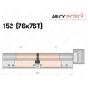 Циліндр ABLOY PROTEC-2 152 мм (76x76T), з тумблером