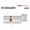 Цилиндр ABLOY PROTEC-2 HARD 78 мм (32Hx46T), с тумблером