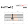 Цилиндр ABLOY PROTEC-2 HARD 88 мм (37Hx51), ключ-ключ
