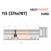Цилиндр ABLOY PROTEC-2 HARD 113 мм (37Hx76T), с тумблером