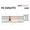 Цилиндр ABLOY PROTEC-2 HARD 113 мм (42Hx71T), с тумблером