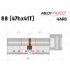 Цилиндр ABLOY PROTEC-2 HARD 88 мм (47Hx41T), с тумблером