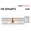 Цилиндр ABLOY PROTEC-2 HARD 118 мм (57Hx61T), с тумблером
