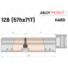 Цилиндр ABLOY PROTEC-2 HARD 128 мм (57Hx71T), с тумблером