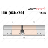 Цилиндр ABLOY PROTEC-2 HARD 138 мм (62Hx76), ключ-ключ