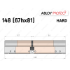 Цилиндр ABLOY PROTEC-2 HARD 148 мм (67Hx81), ключ-ключ
