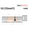 Цилиндр ABLOY PROTEC-2 HARD 113 мм (72Hx41T), с тумблером