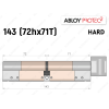 Цилиндр ABLOY PROTEC-2 HARD 143 мм (72Hx71T), с тумблером