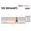 Цилиндр ABLOY PROTEC-2 HARD 128 мм (82Hx46T), с тумблером