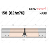 Циліндр ABLOY PROTEC-2 HARD 158 мм (82Hx76), ключ-ключ