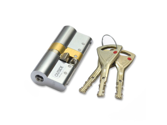 Цилиндр ABLOY PROTEC-2 HARD 143 мм (67Hx76), ключ-ключ