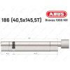 Цилиндр ABUS BRAVUS 1000 MX, с тумблером, 185 (40x145T)