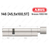 Циліндр ABUS BRAVUS 1000 MX, з тумблером, 145 (45x100T)