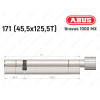 Циліндр ABUS BRAVUS 1000 MX, з тумблером, 170 (45x125T)