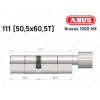 Цилиндр ABUS BRAVUS 1000 MX, с тумблером, 110 (50x60T)