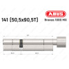 Циліндр ABUS BRAVUS 1000 MX, з тумблером, 140 (50x90T)
