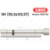 Циліндр ABUS BRAVUS 1000 MX, з тумблером, 180 (55x125T)