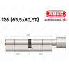 Цилиндр ABUS BRAVUS 1000 MX, с тумблером, 125 (65x60T)
