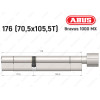 Цилиндр ABUS BRAVUS 1000 MX, с тумблером, 175 (70x105T)