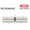 Циліндр ABUS BRAVUS 1000 MX, ключ-ключ, 150 (75x75)