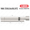 Цилиндр ABUS BRAVUS 2000 MX, с тумблером, 165 (130х35T)