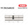 Цилиндр ABUS BRAVUS 2000 MX, ключ-ключ, 110 (50х60)