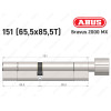 Цилиндр ABUS BRAVUS 2000 MX, с тумблером, 150 (65х85T)