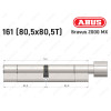 Циліндр ABUS BRAVUS 2000 MX, з тумблером, 160 (80х80T)