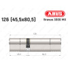 Циліндр ABUS BRAVUS 3000 MX, ключ-ключ, 125 мм (45х80)