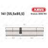 Циліндр ABUS BRAVUS 3000 MX, ключ-ключ, 140 мм (55х85)