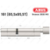 Цилиндр ABUS BRAVUS 3000 MX, ключ-тумблер, 160 мм (65х95T)