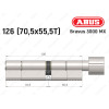 Циліндр ABUS BRAVUS 3000 MX, з тумблером, 125 мм (70х55T)