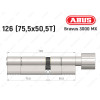 Циліндр ABUS BRAVUS 3000 MX, з тумблером, 125 мм (75х50T)