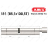 Цилиндр ABUS BRAVUS 3000 MX, ключ-тумблер, 185 мм (85х100T)