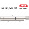 Циліндр ABUS BRAVUS MAGNET 3500 MX, з тумблером, 195 мм (125х70T)