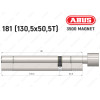 Цилиндр ABUS BRAVUS MAGNET 3500 MX, с тумблером, 180 мм (130х50T)