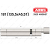 Циліндр ABUS BRAVUS MAGNET 3500 MX, з тумблером, 180 мм (135х45T)