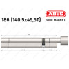 Циліндр ABUS BRAVUS MAGNET 3500 MX, з тумблером, 185 мм (140х45T)