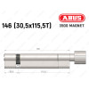 Циліндр ABUS BRAVUS MAGNET 3500 MX, з тумблером, 145 мм (30х115T)