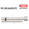 Цилиндр ABUS BRAVUS MAGNET 3500 MX, с тумблером, 150 мм (30х120T)