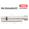 Цилиндр ABUS BRAVUS MAGNET 3500 MX, с тумблером, 135 мм (35х100T)