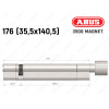 Цилиндр ABUS BRAVUS MAGNET 3500 MX, с тумблером, 175 мм (35х140T)