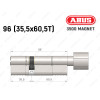 Циліндр ABUS BRAVUS MAGNET 3500 MX, з тумблером, 95 мм (35х60T)