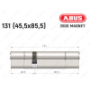 Цилиндр ABUS BRAVUS MAGNET 3500 MX, ключ-ключ, 130 мм (45х85)